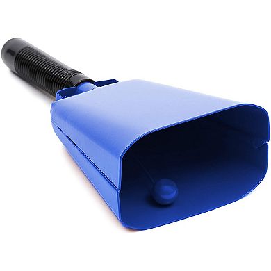 Cowbells With Handles, Red Noise Makers Set (9.5 Inches, 2-pack)