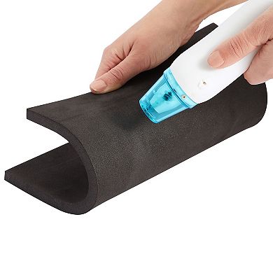 10 Pack 10mm Black EVA Foam Sheets for DIY, Cosplay, 56g/cm³ Density, 9.6 x 9.6"