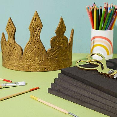 10 Pack 10mm Black EVA Foam Sheets for DIY, Cosplay, 56g/cm³ Density, 9.6 x 9.6"