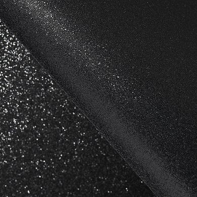 30 Sheets Glitter Black Cardstock Paper For Diy Crafts, 300gsm, 8.5 X 11 In