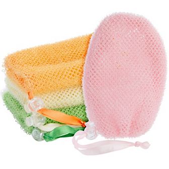 4 Pack Soap Savers For Bar Soap With Drawstring Closure (4 Colors, 3.5 X 6 in