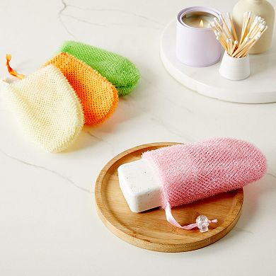 4 Pack Soap Savers For Bar Soap With Drawstring Closure (4 Colors, 3.5 X 6 In)