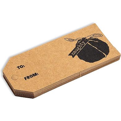 200 Christmas Gift Tags With String Attached For Gift Bag Present Exchange Party