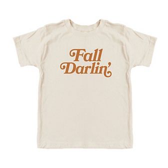 Fall Darlin' Toddler Short Sleeve Graphic Tee