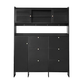 Merax Multifunctional Shoe Cabinet With Storage Shelf