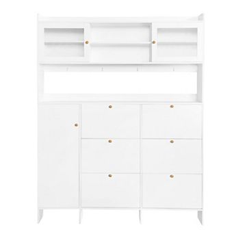 Merax Multifunctional Shoe Cabinet With Storage Shelf