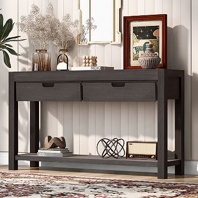Merax Console Table Entryway Table For Hallway Living Room