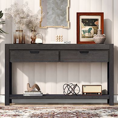 Merax Console Table Entryway Table For Hallway Living Room