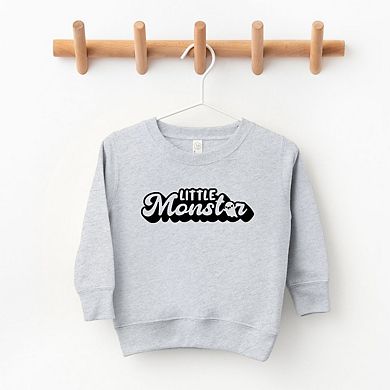 Little Monster Toddler Graphic Sweatshirt