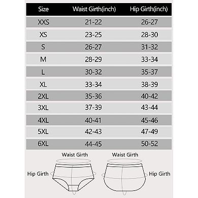 5 Packs Traceless Panties For Women No Show Stretch Solid Underwear ...