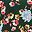 White And Dark Green