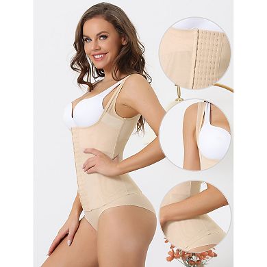 2 Packs Waist Corset For Women Shapewear Push-up Tummy Control Sleeveless Breathable Tank Top