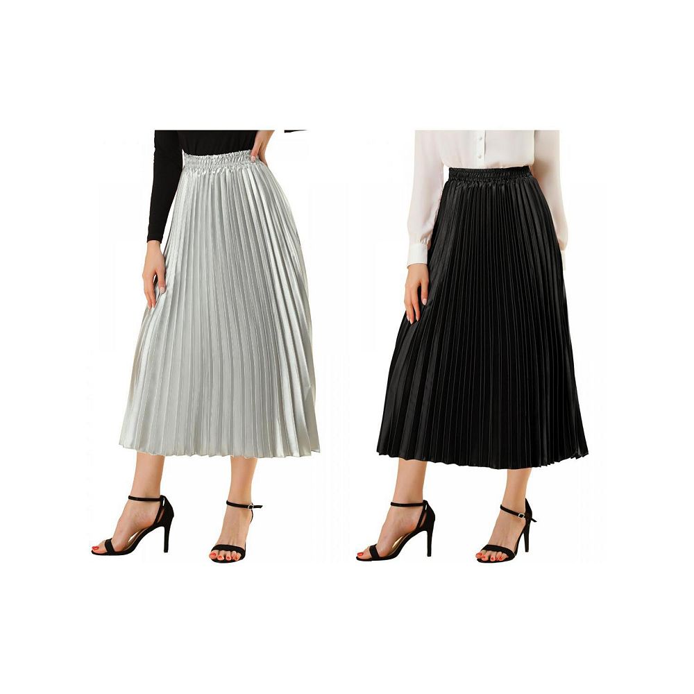 【新品タグ付】Side accordion line pleated skirt 新品タグ付】Side accordion line pleated skirt