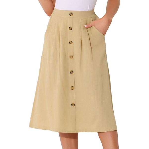 Kohls khaki skirt 2025