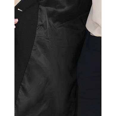 Casual Blazers For Women Open Front Long Sleeve Work Office Jackets Blazer Suit With 3 Pockets