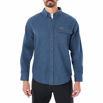 Men's Smith's Workwear Extra Heavyweight Chamois Flannel Shirt