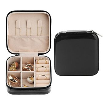 Travel Jewelry Box For Women Birthday Gifts Portable Jewelry Organizer Case Storage Display Holder