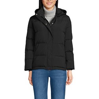 Women's Lands' End Wide Channel 600 Down Oversized Puffer Jacket