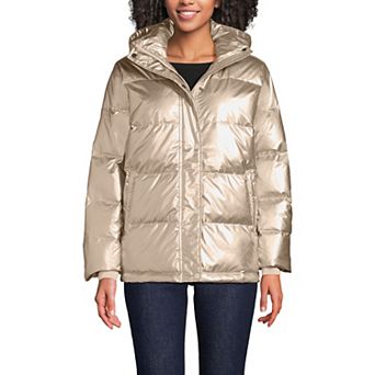 Women's Lands' End Wide Channel 600 Down Oversized Puffer Jacket