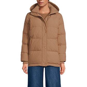 Women's Lands' End Wide Channel 600 Down Oversized Puffer Jacket