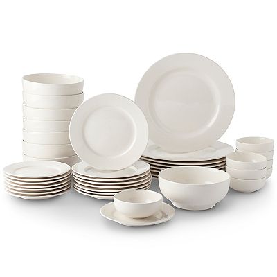 The Big One® 40-pc. Broad Rim Dinnerware Set
