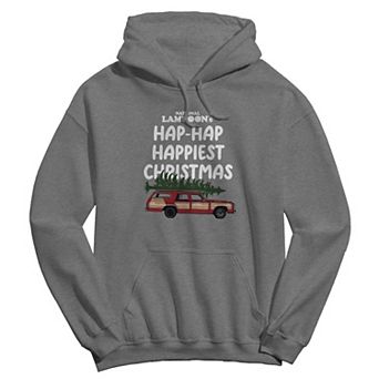 Men's National Lampoon's Christmas Vacation Hap-Hap Happiest Christmas Graphic Hoodie
