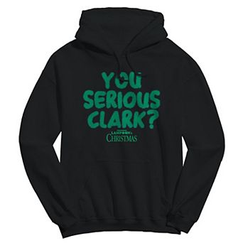 Men's You Serious Clark Green National Lampoon's Christmas Vacation Graphic Hoodie