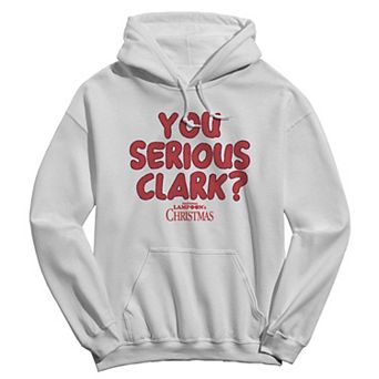 Men's You Serious Clark Red National Lampoon's Christmas Vacation Graphic Hoodie