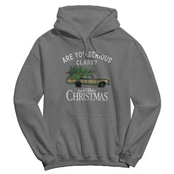 Men's National Lampoon's Christmas Vacation Are You Serious Clark Graphic Hoodie