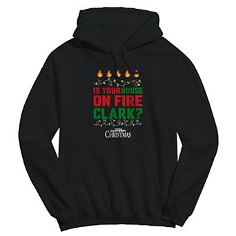 Men's Is Your House On Fire National Lampoon's Christmas Vacation Graphic Hoodie