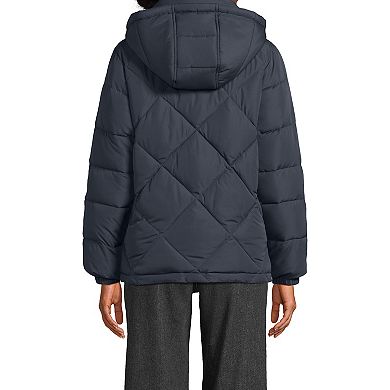 Women's Lands' End FeatherFree Insulated Diamond Quilted Jacket