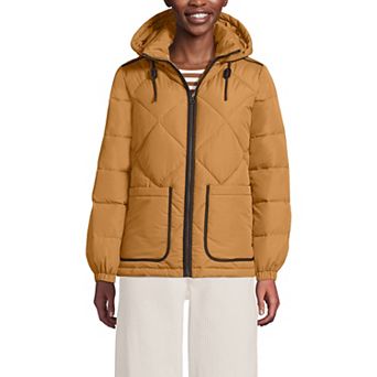 Women's Lands' End FeatherFree Insulated Diamond Quilted Jacket