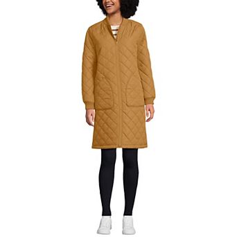 Women's Lands' End FeatherFree Insulated Bomber Coat