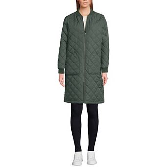 Women's Lands' End FeatherFree Insulated Bomber Coat