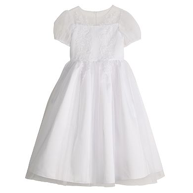 Girls 7-16 Bonnie Jean Medallion Communion Dress