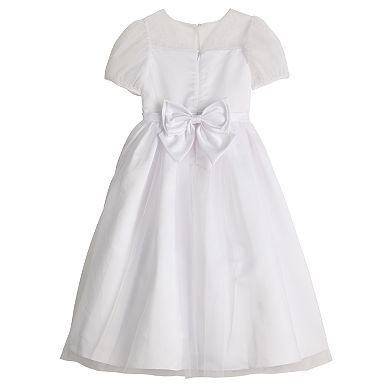 Girls 7-16 Bonnie Jean Medallion Communion Dress