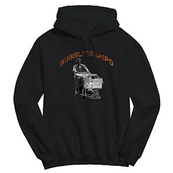 Men's Bubbles Depo The Wire Graphic Fleece Hoodie