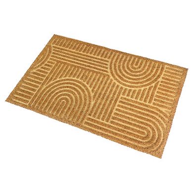Sonoma Goods For Life® Embossed Modern Arches Coir Doormat
