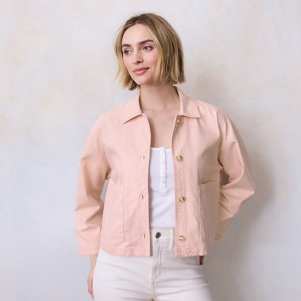 Women's LC Lauren Conrad Relaxed Femme Trucker Jacket