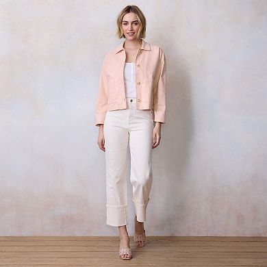 Women's LC Lauren Conrad Relaxed Femme Trucker Jacket