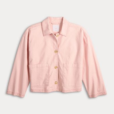 Women's LC Lauren Conrad Relaxed Femme Trucker Jacket