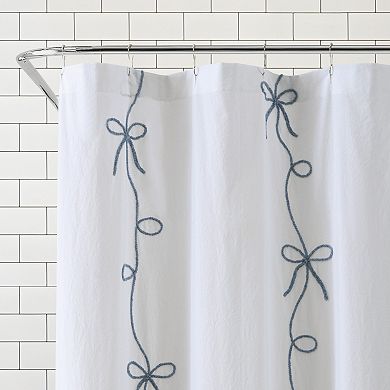 Peri Sasha Bows Shower Curtain