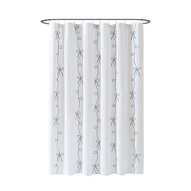 Peri Sasha Bows Shower Curtain
