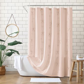 Peri Sasha Bows Shower Curtain
