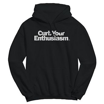 Men's Curb Your Enthusiasm Logo Curb Your Enthusiasm Graphic Fleece Hoodie