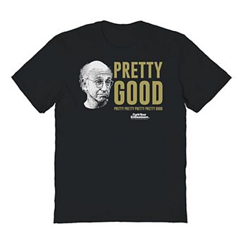 Men's Pretty Good Larry Face Curb Your Enthusiasm Graphic Tee