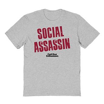 Men's Social Assassin CYE Curb Your Enthusiasm Graphic Tee