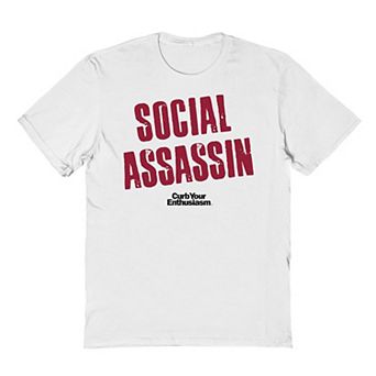 Men's Social Assassin CYE Curb Your Enthusiasm Graphic Tee