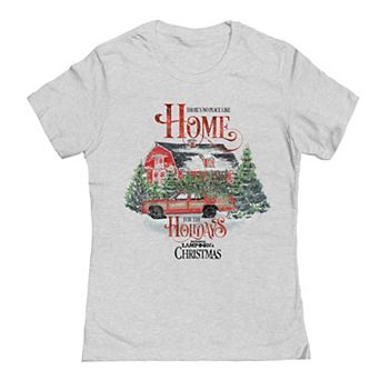 Junior's No Place Like Home National Lampoon's Christmas Vacation Graphic Tee