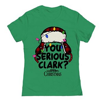 Junior's You Serious Clark National Lampoon's Christmas Vacation Graphic Tee